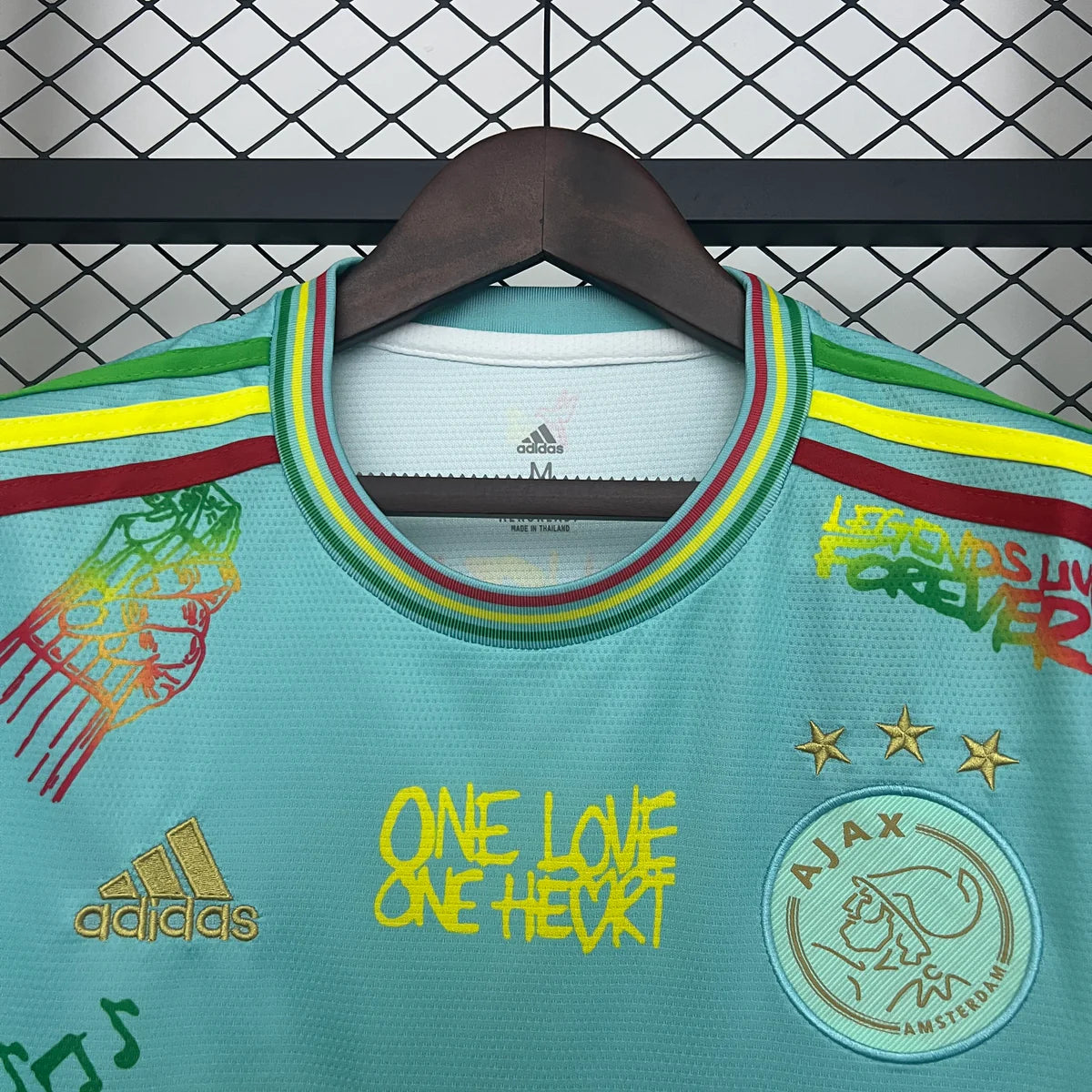 Camisa Ajax 25/26 Edição Especial (Bob Marley) - (Torcedor)