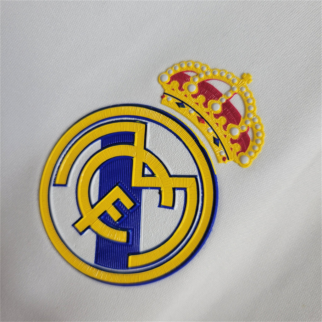 Camisa Real Madrid 11/12 Home - (Retrô) Manga Longa