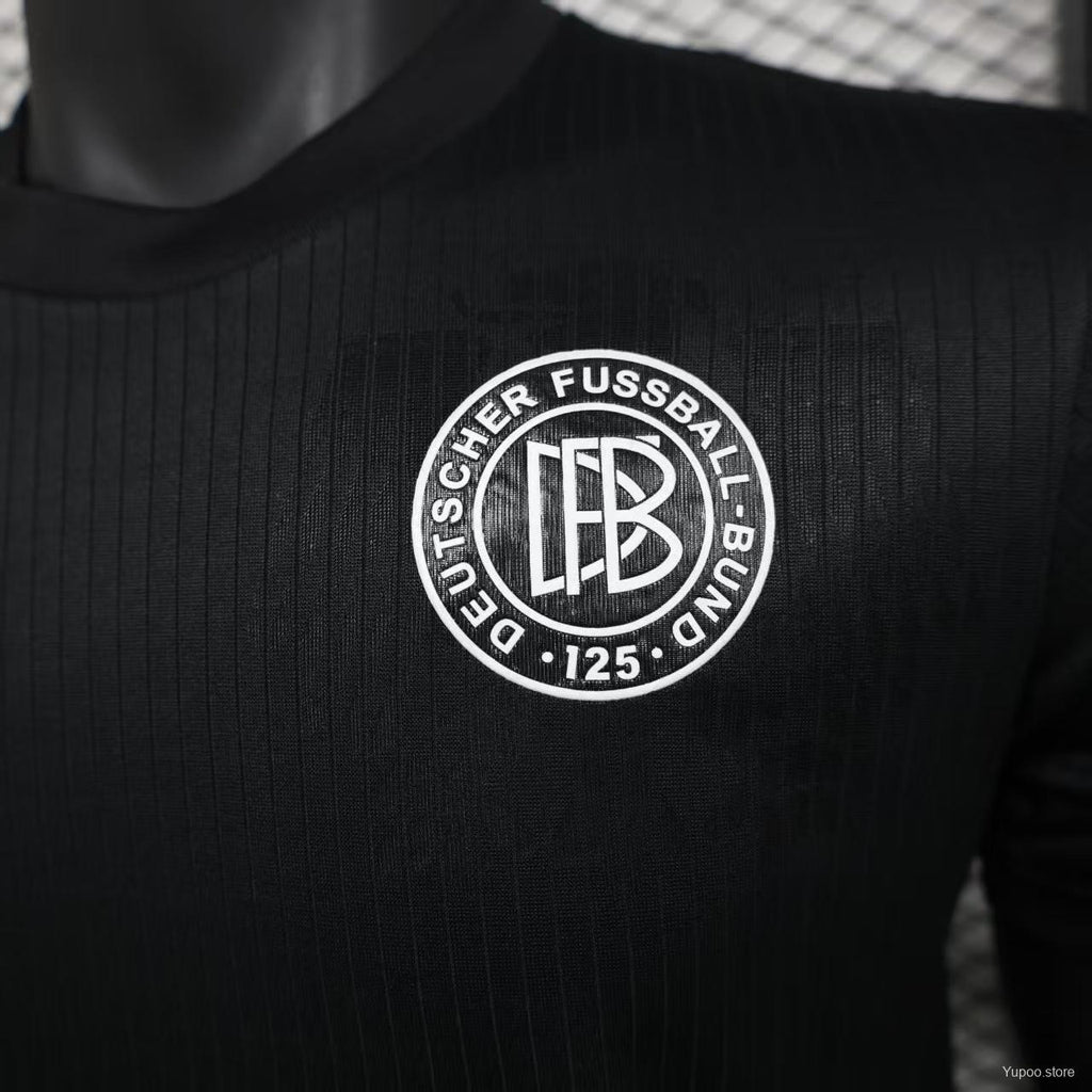Camisa Alemanha 2025 Aniversário 125 Anos (Black) - (Jogador)
