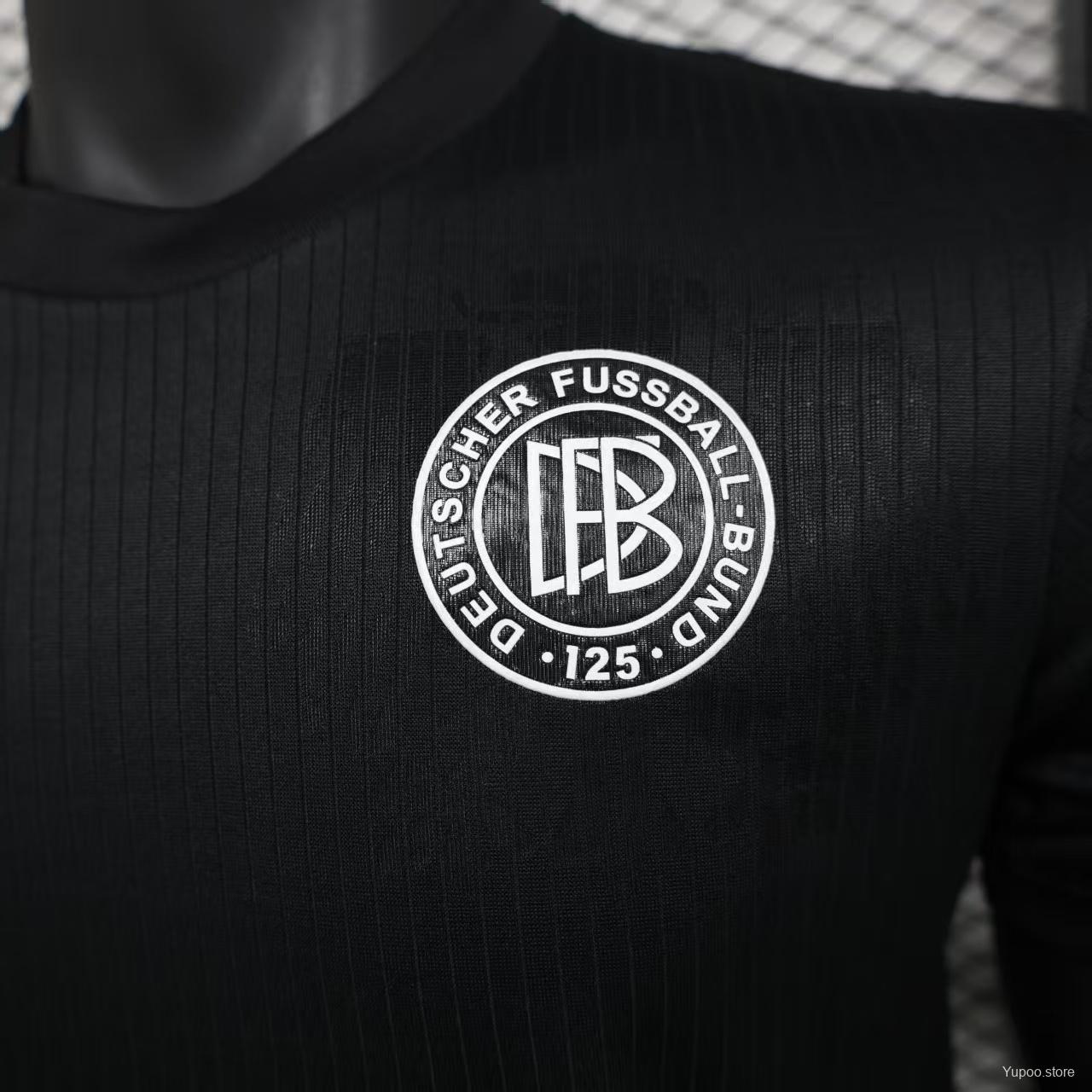 Camisa Alemanha 2025 Aniversário 125 Anos (Black) - (Jogador)