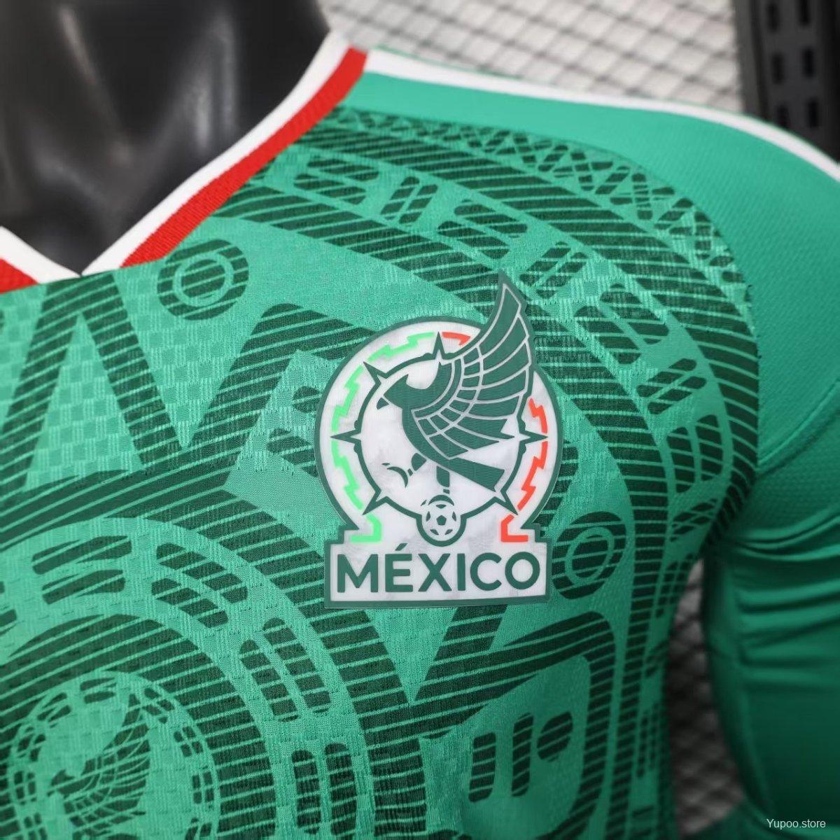 Camisa México 2026 Home - (Jogador) Manga Longa