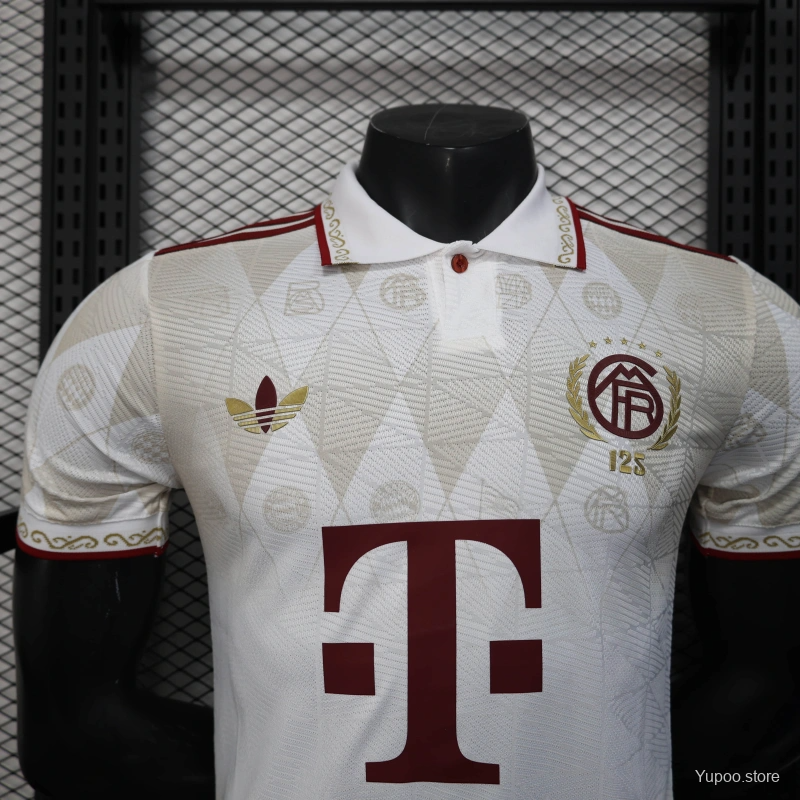 Camisa Bayern de Munique 24/25 Aniversário 125 Anos - (Jogador) Polo