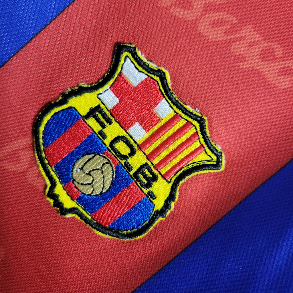 Camisa Barcelona 95/96/97 Home - (Retrô)