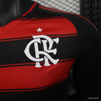 Camisa Flamengo 2025 Home - (Jogador) Manga Longa