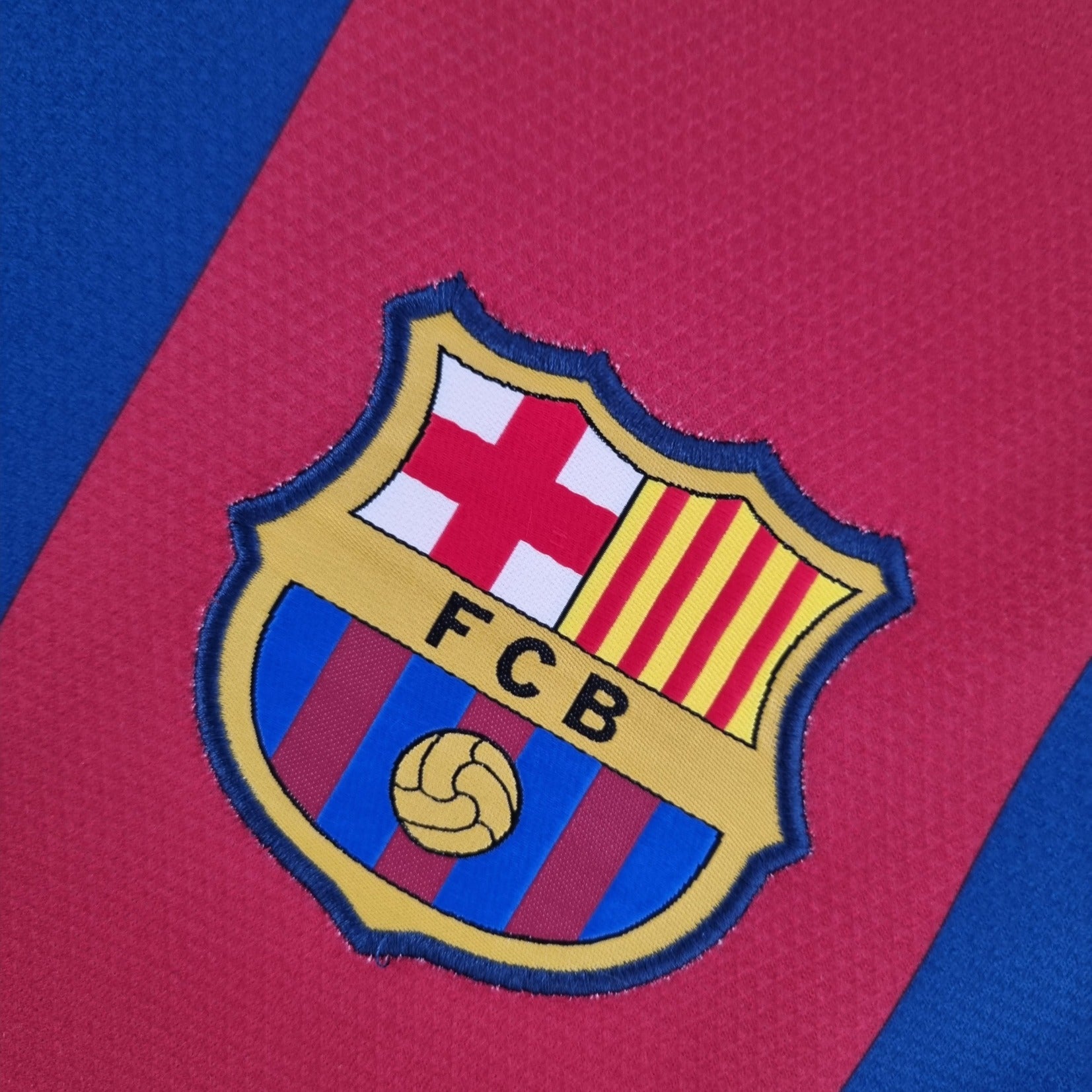 Camisa Barcelona 10/11 Home - (Retrô) Manga Longa