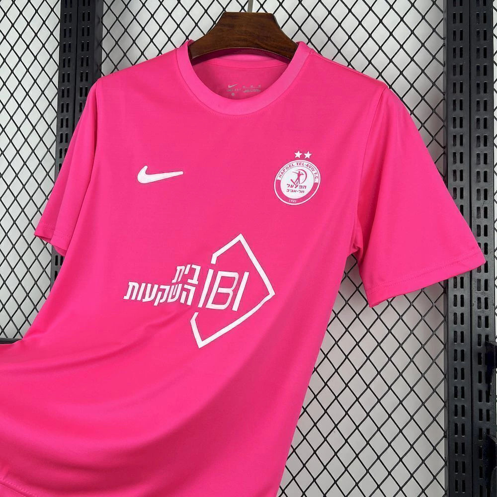 Camisa Hapoel Tel Aviv 25/26 Outubro Rosa - (Torcedor)