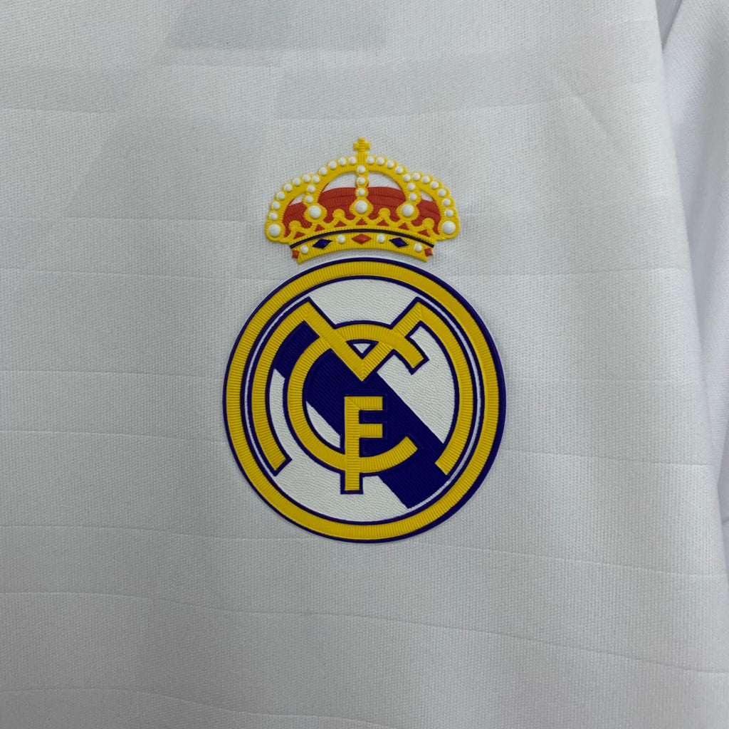 Camisa Real Madrid 14/15 Home - (Retrô) Manga Longa