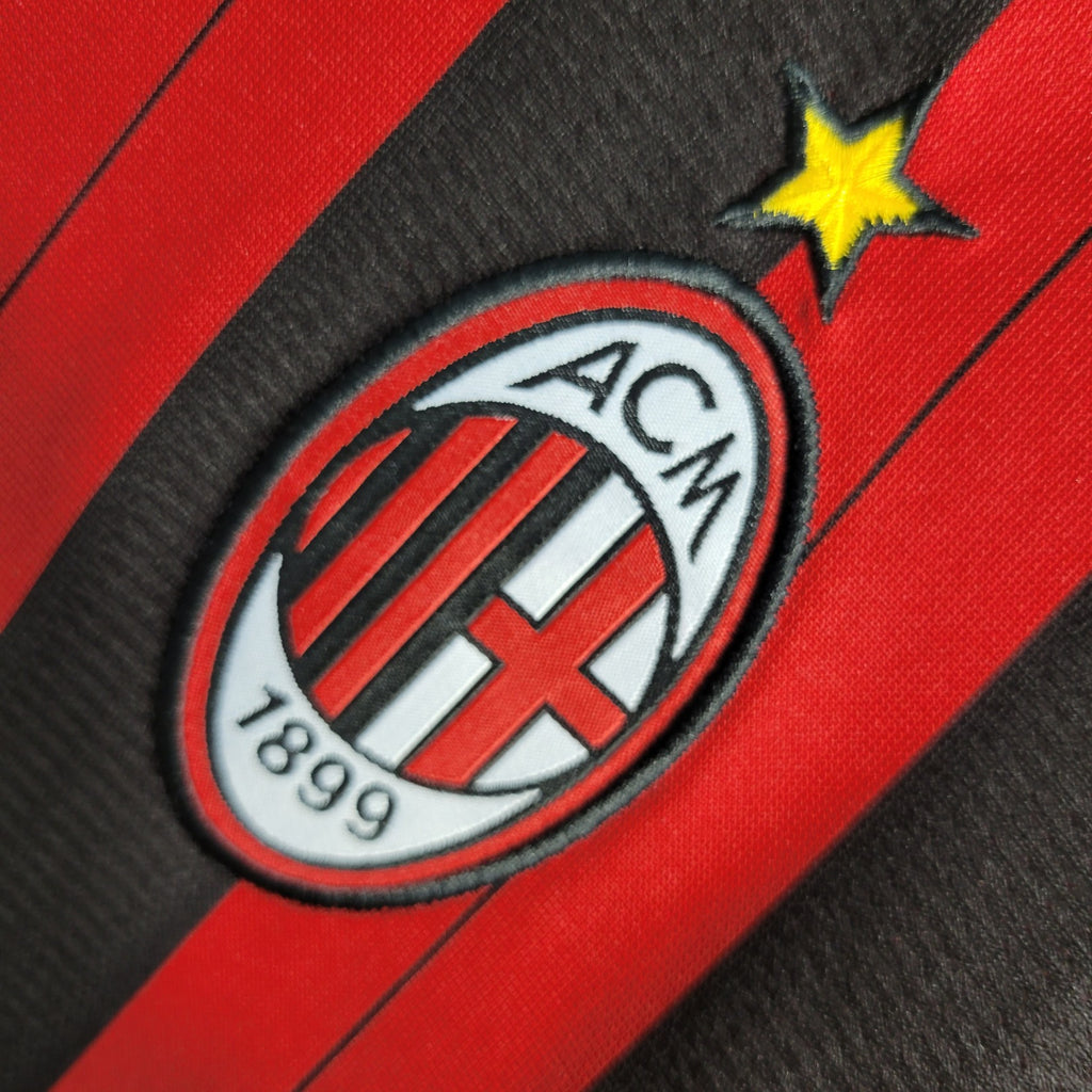 Camisa Milan 13/14 Home - (Retrô) Manga Longa