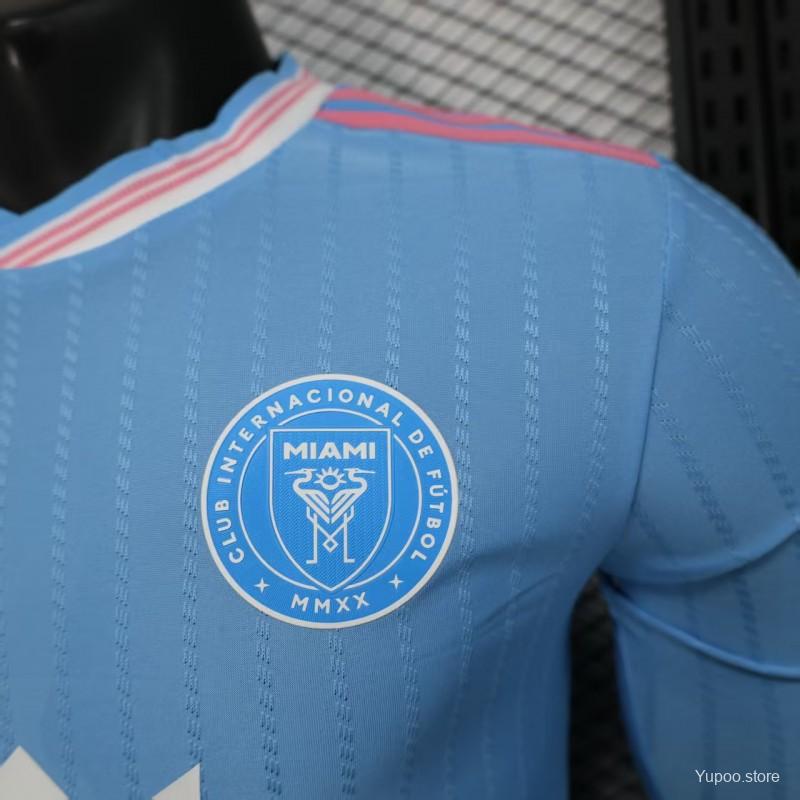 Camisa Inter Miami 2025 Third - (Jogador) Manga Longa