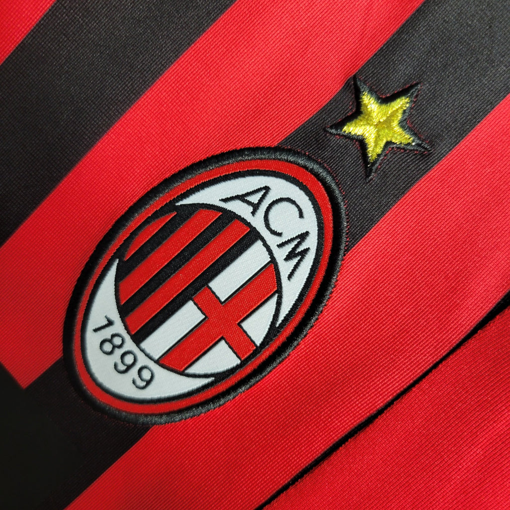 Camisa Milan 07/08 Home - (Retrô)