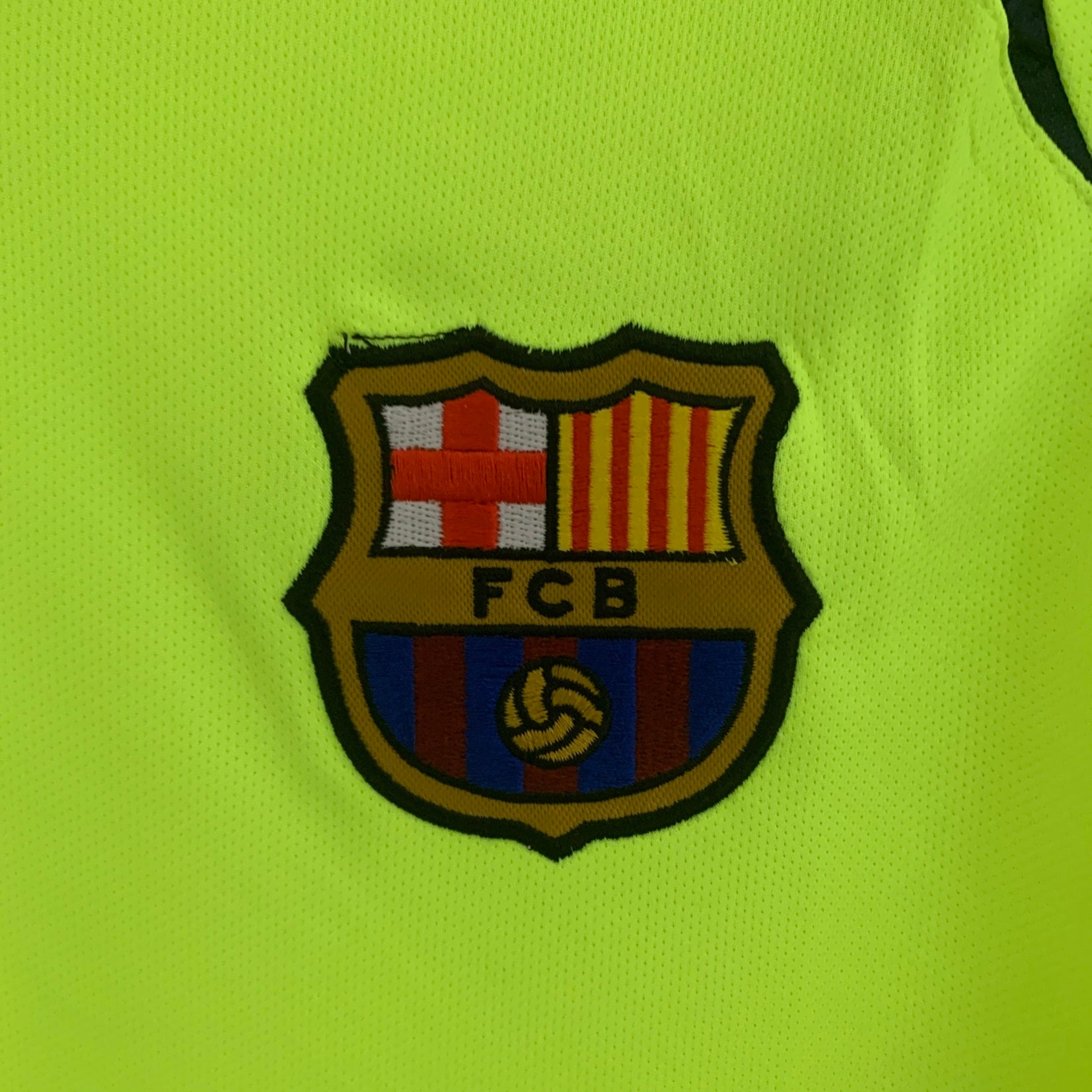 Camisa Barcelona 05/06 Away - (Retrô) Manga Longa
