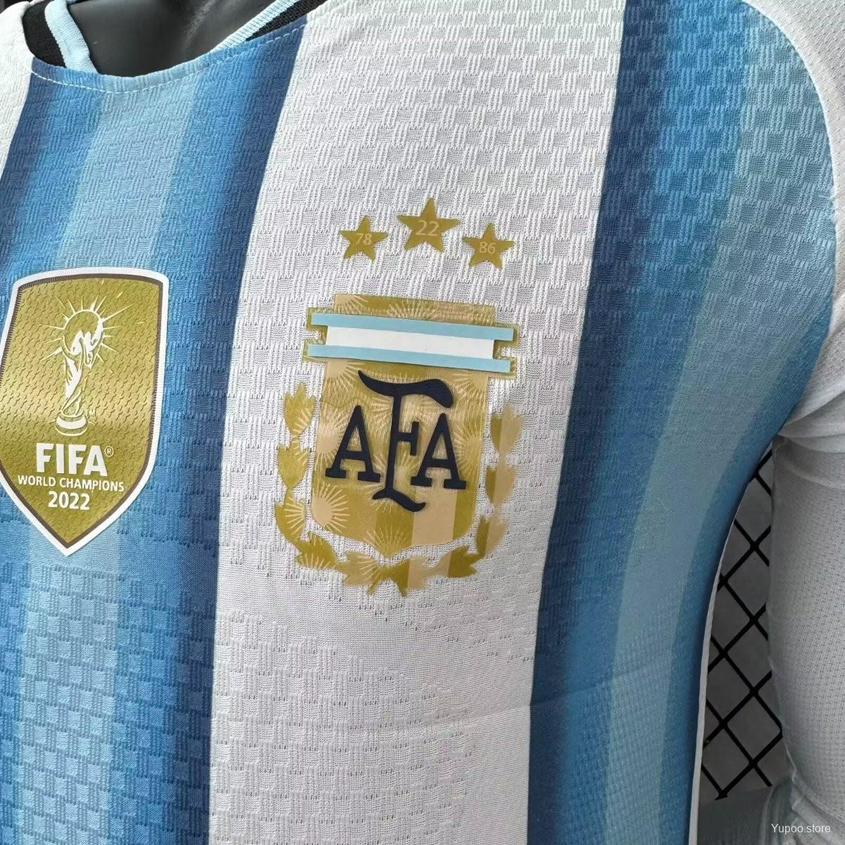 Camisa Argentina 2026 Home (Com Patch) - (Jogador)