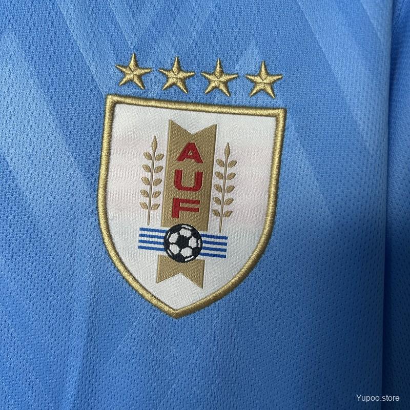 Camisa Uruguai Feminino 2025 Home - (Torcedor)