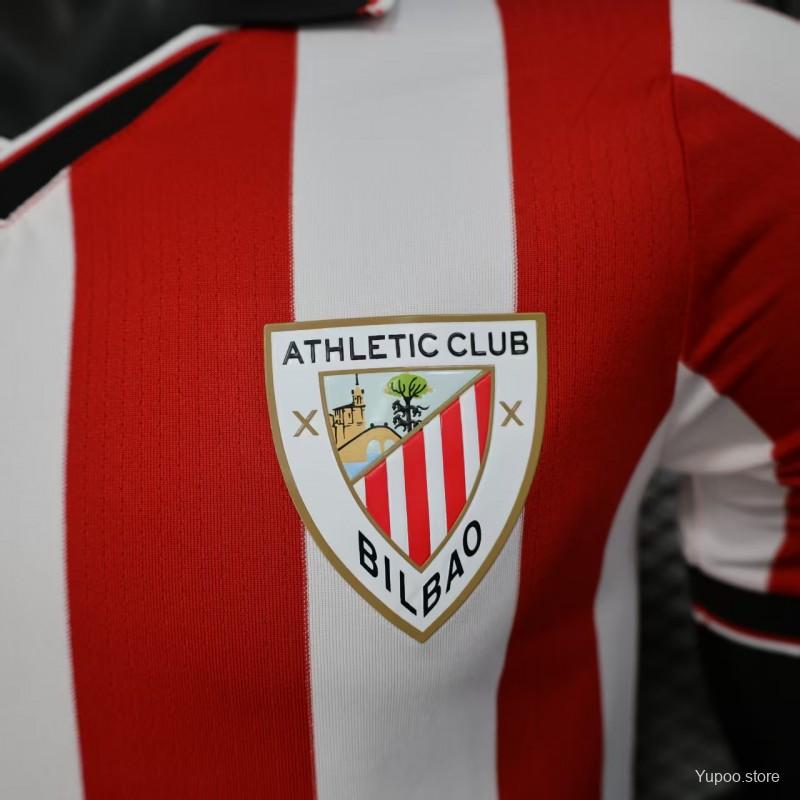 Camisa Athletic Bilbao 25/26 Home - (Jogador)