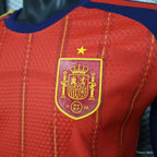 Camisa Espanha 2026 Home - (Jogador) Manga Longa
