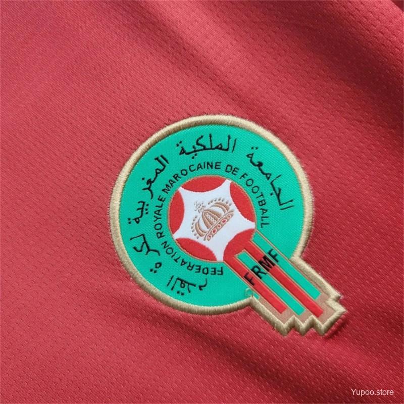 Camisa Marrocos 24/25 Pré-Jogo - (Torcedor)