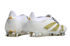 Adidas Predator Elite Fold-Over Tongue SG - Branca e Dourada