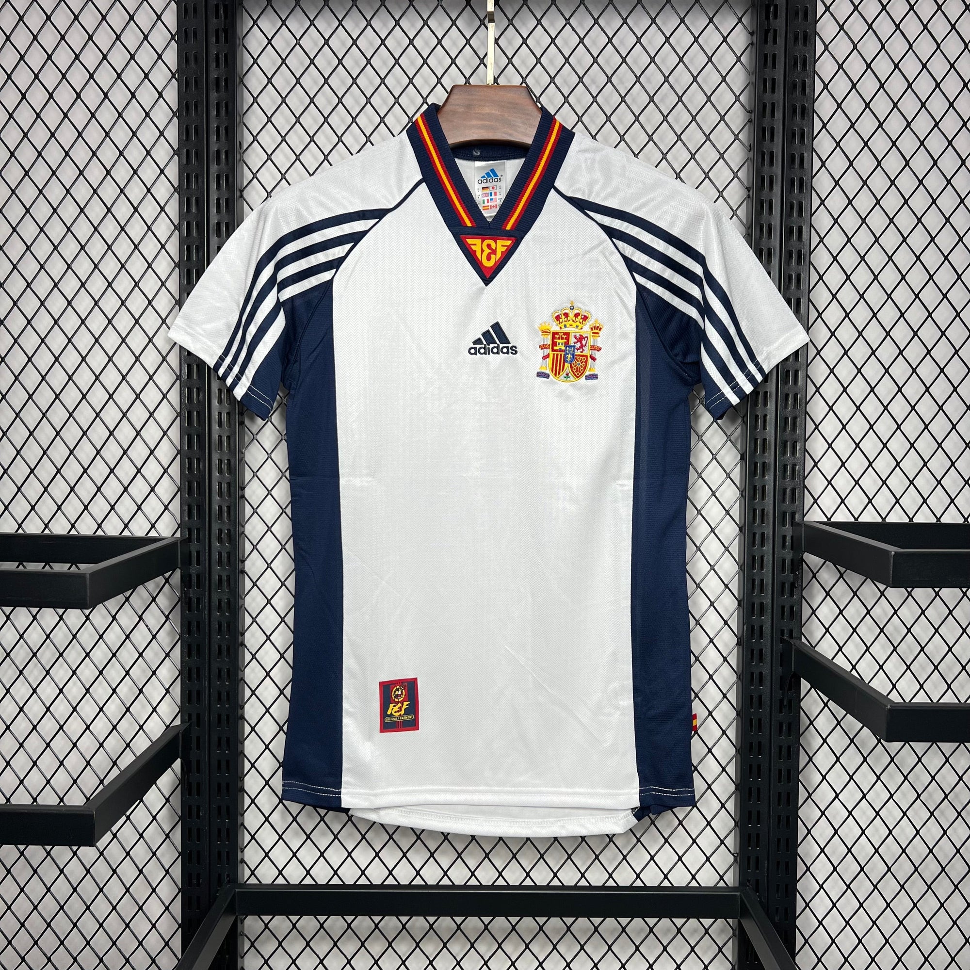 Camisa Espanha 1998 Away - (Retrô)