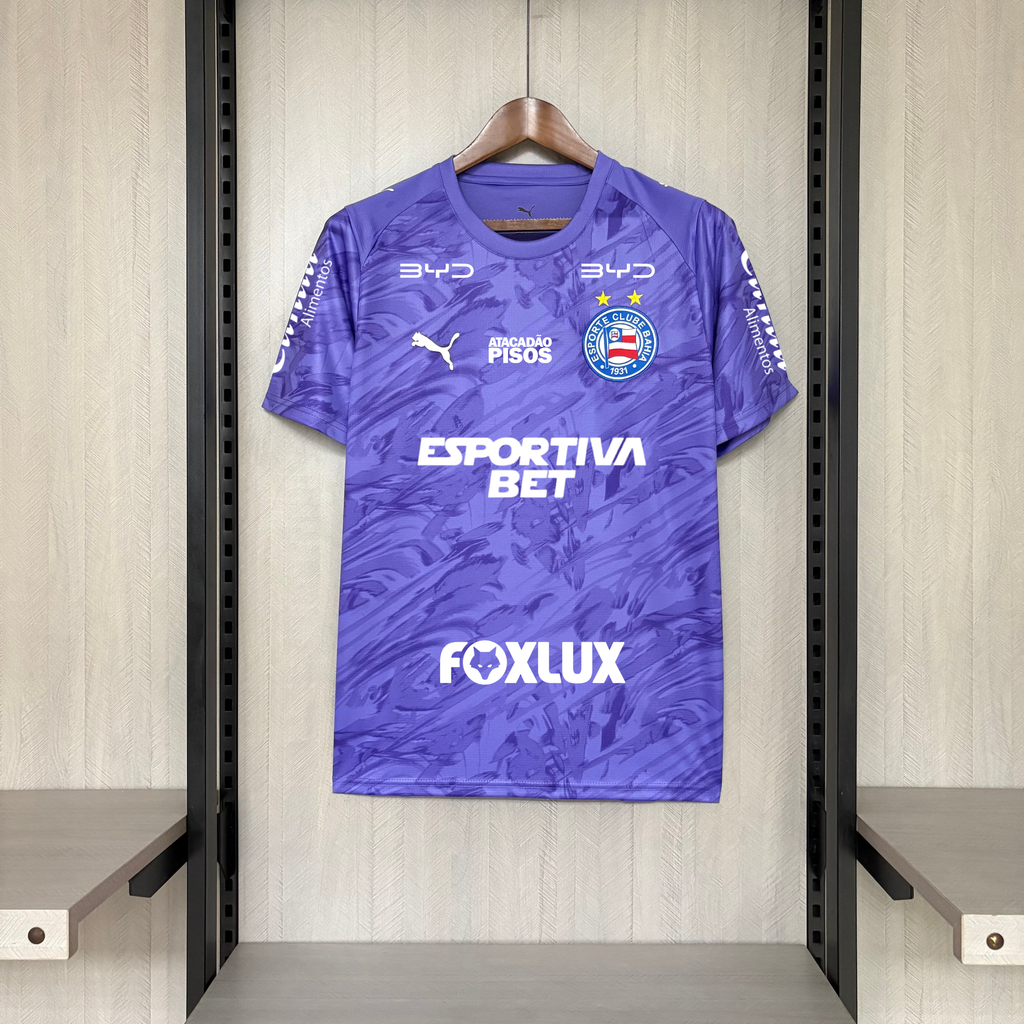 Camisa Bahia 2026 Goleiro (Todos os Patrocínios) - (Torcedor)