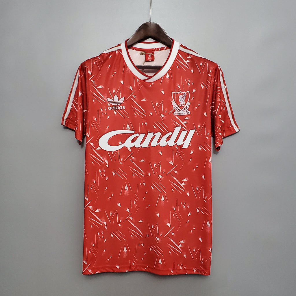 Camisa Liverpool 89/90/91 Home - (Retrô)
