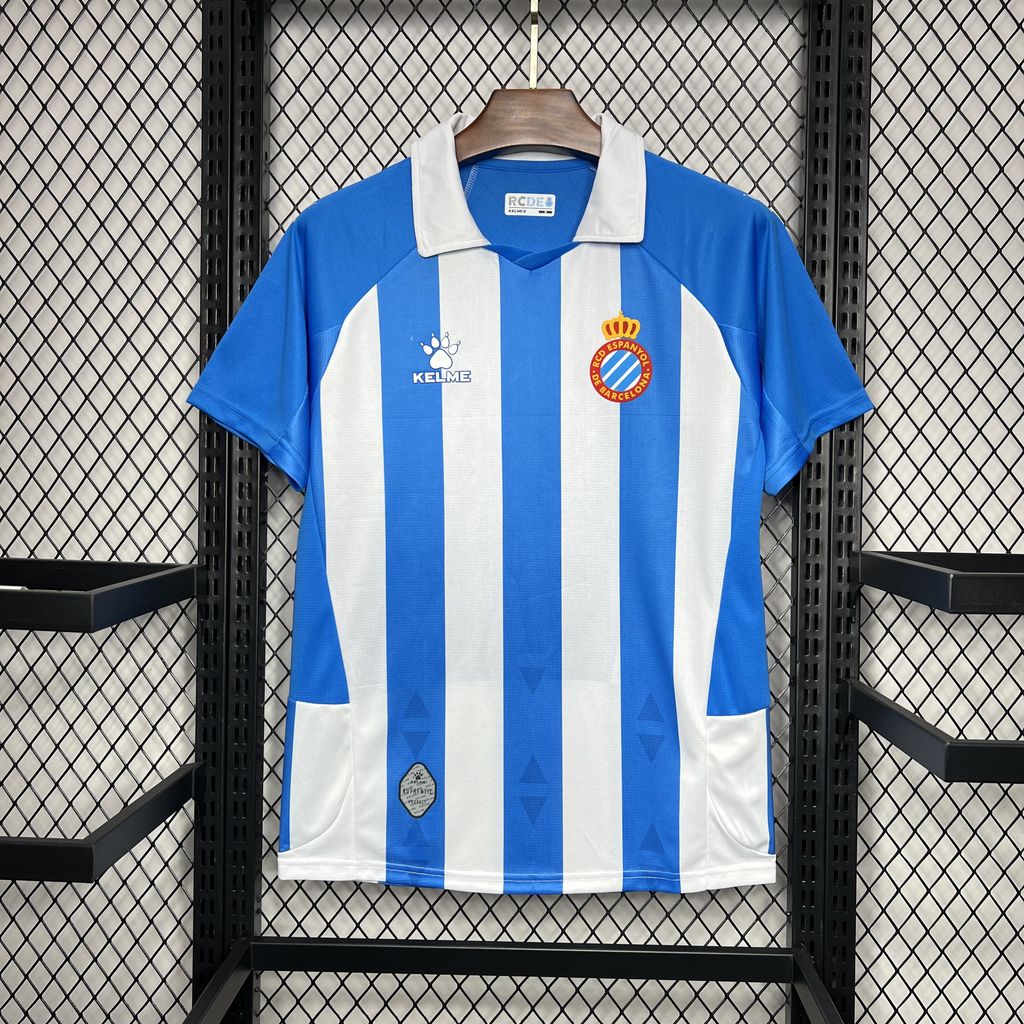 Camisa Espanyol Home 24/25 - (Torcedor) Masculina