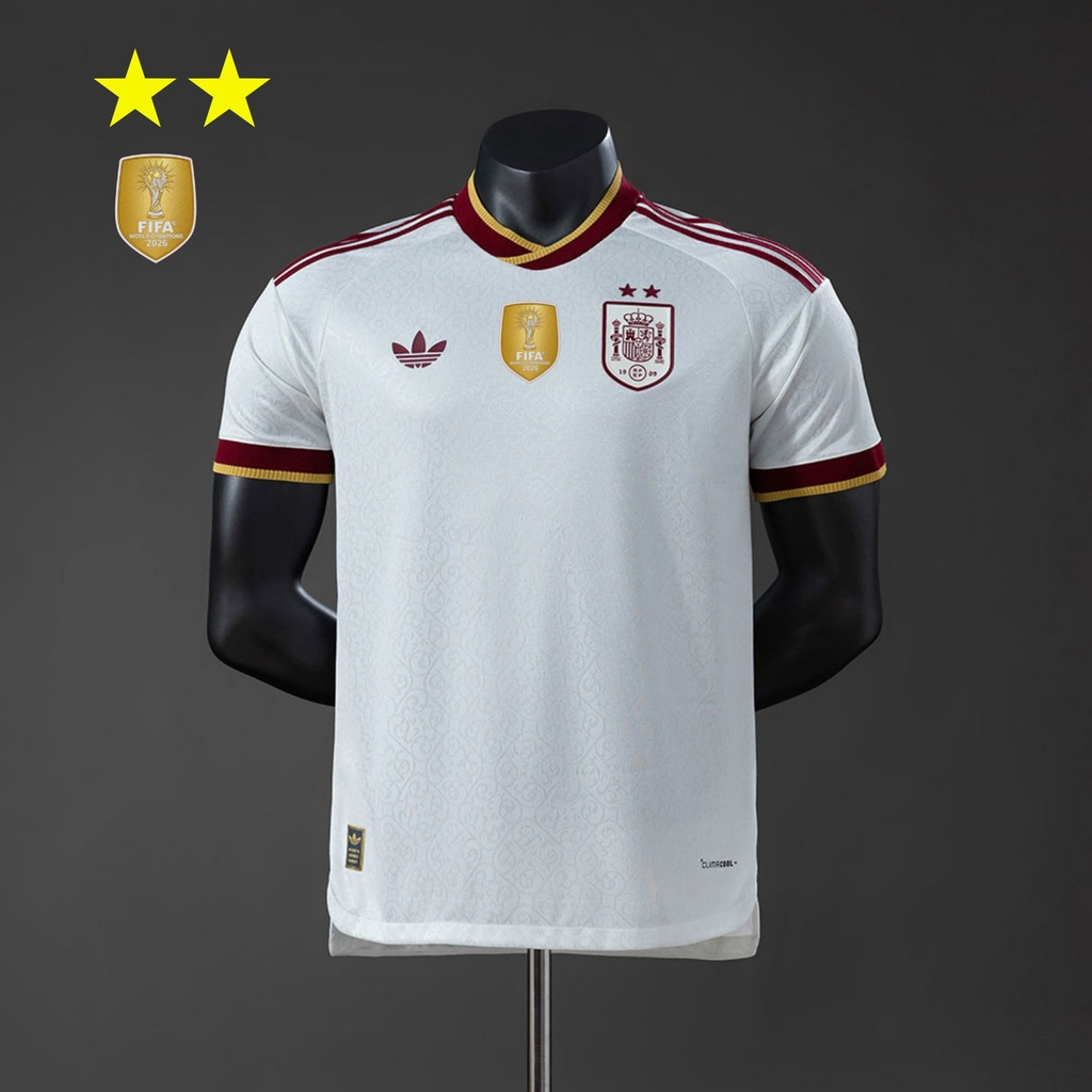 Camisa Espanha 2026 Away (Com Patch) - (Jogador)