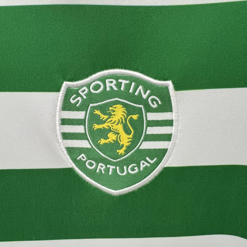 Camisa Sporting 03/04 Home - (Retrô)
