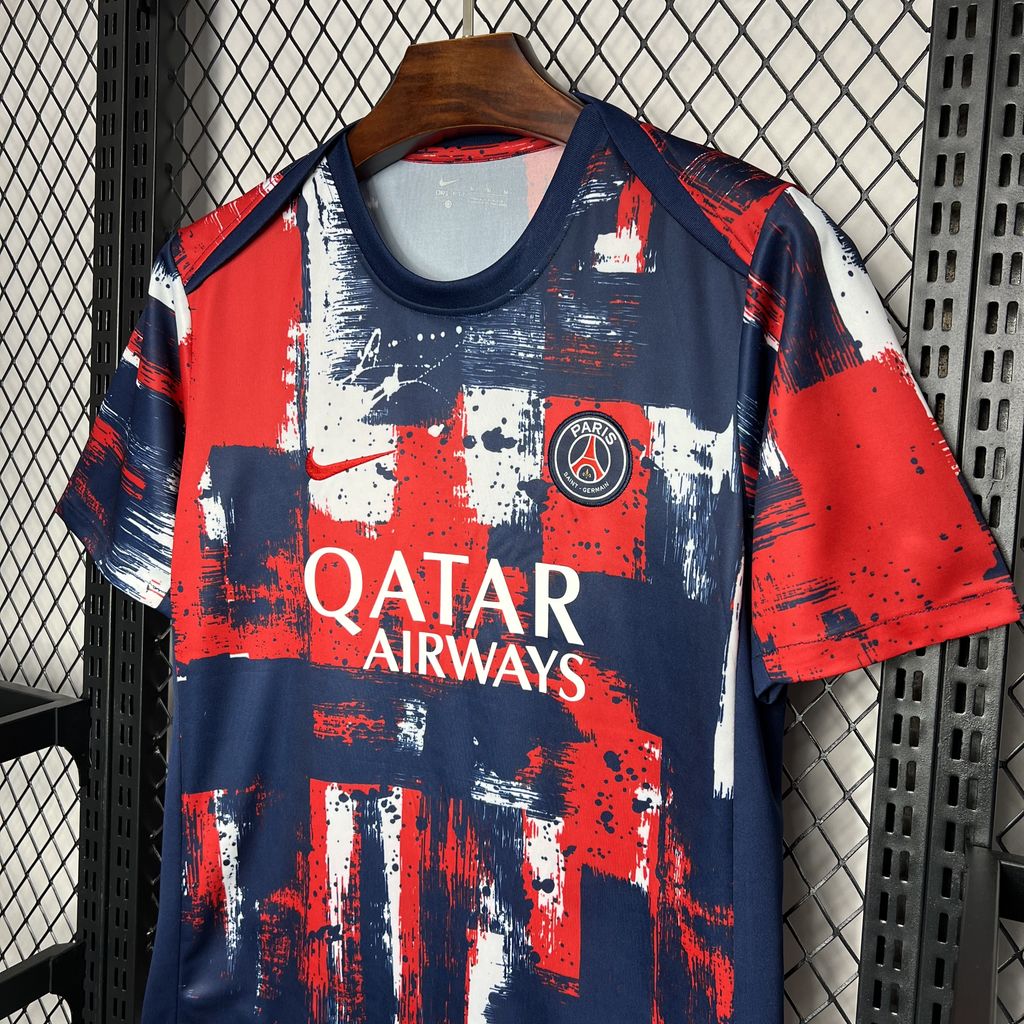 Camisa PSG Pré-Jogo 24/25 - Nike (Torcedor) Masculina