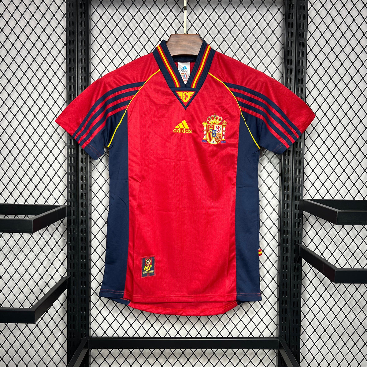 Camisa Espanha Home 1998 - Versão (Retrô)
