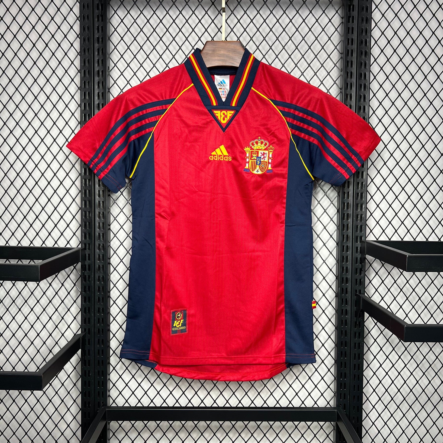 Camisa Espanha Home 1998 - Versão (Retrô)