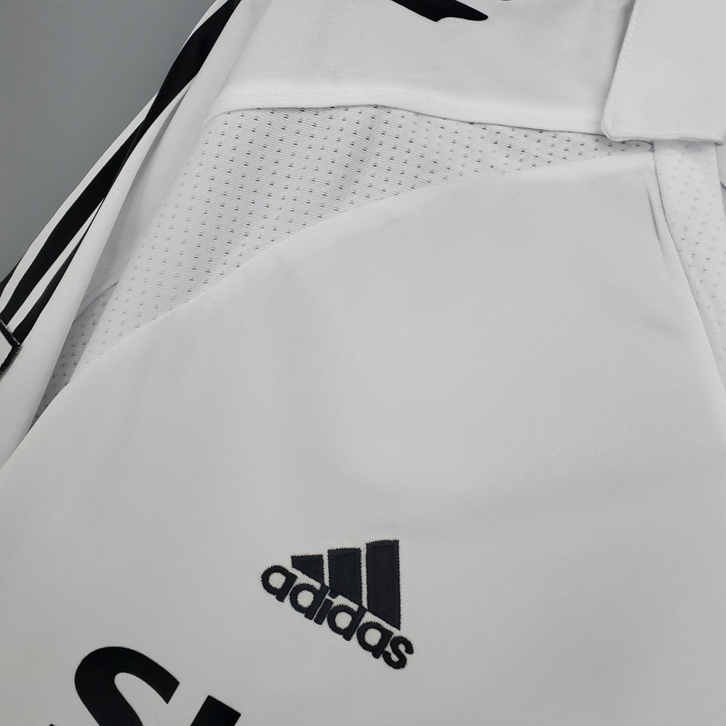 Camisa Real Madrid 05/06 Home - (Retrô) Manga Longa