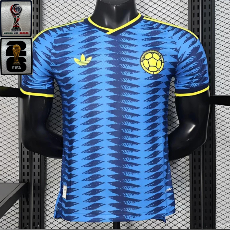 Camisa Colômbia 2026 Away - (Com Patchs) (Jogador)