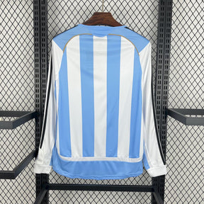 Camisa Argentina Titular 06/07 - Versão (Retrô) Manga Comprida