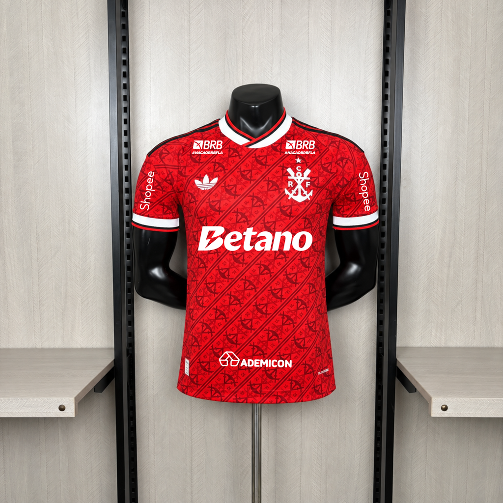 Camisa Flamengo 2026 Third (Todos os Patrocínios) - (Jogador)