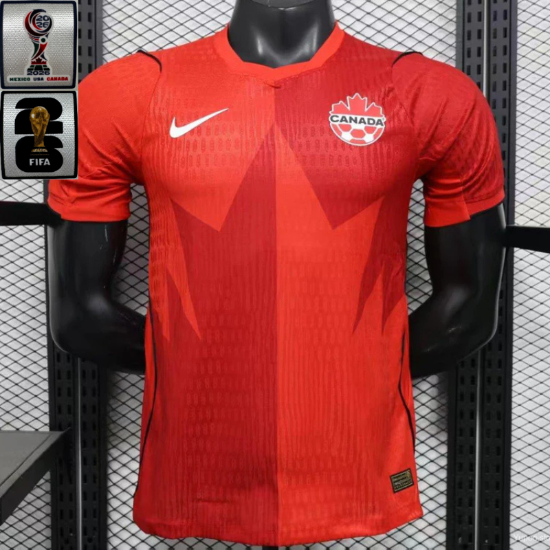 Camisa Canadá 2026 Home - (Com Patchs) (Jogador)