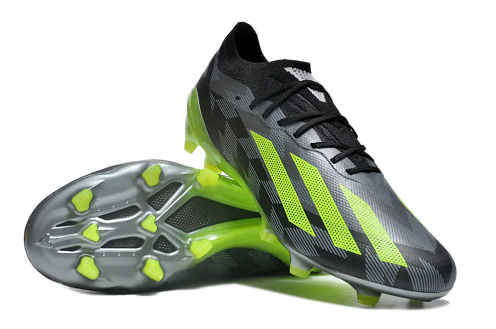 Chuteira Adidas CrazyFast.1 FG (Preta e Verde)