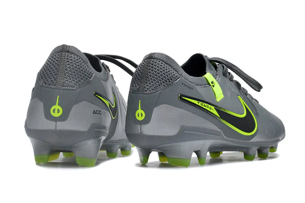 Chuteira Nike Tiempo Legend 10 FG - Prata - Pack Voltage