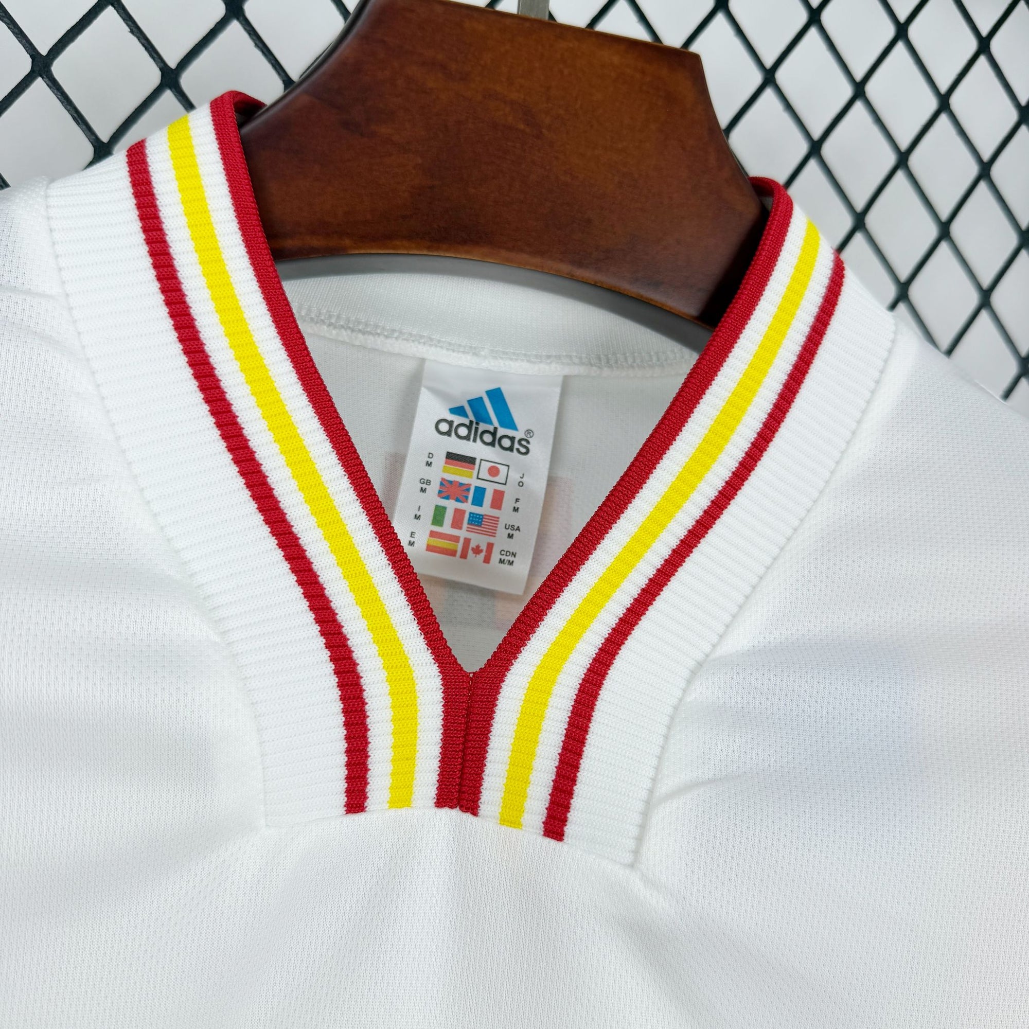 Camisa Espanha 1996 Away - (Retrô) Manga Longa