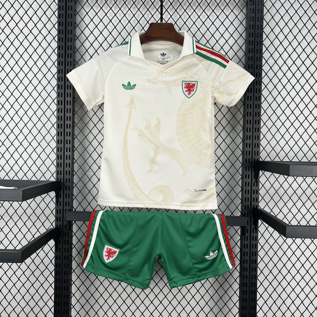 Kit Infantil País de Gales 2026 Away