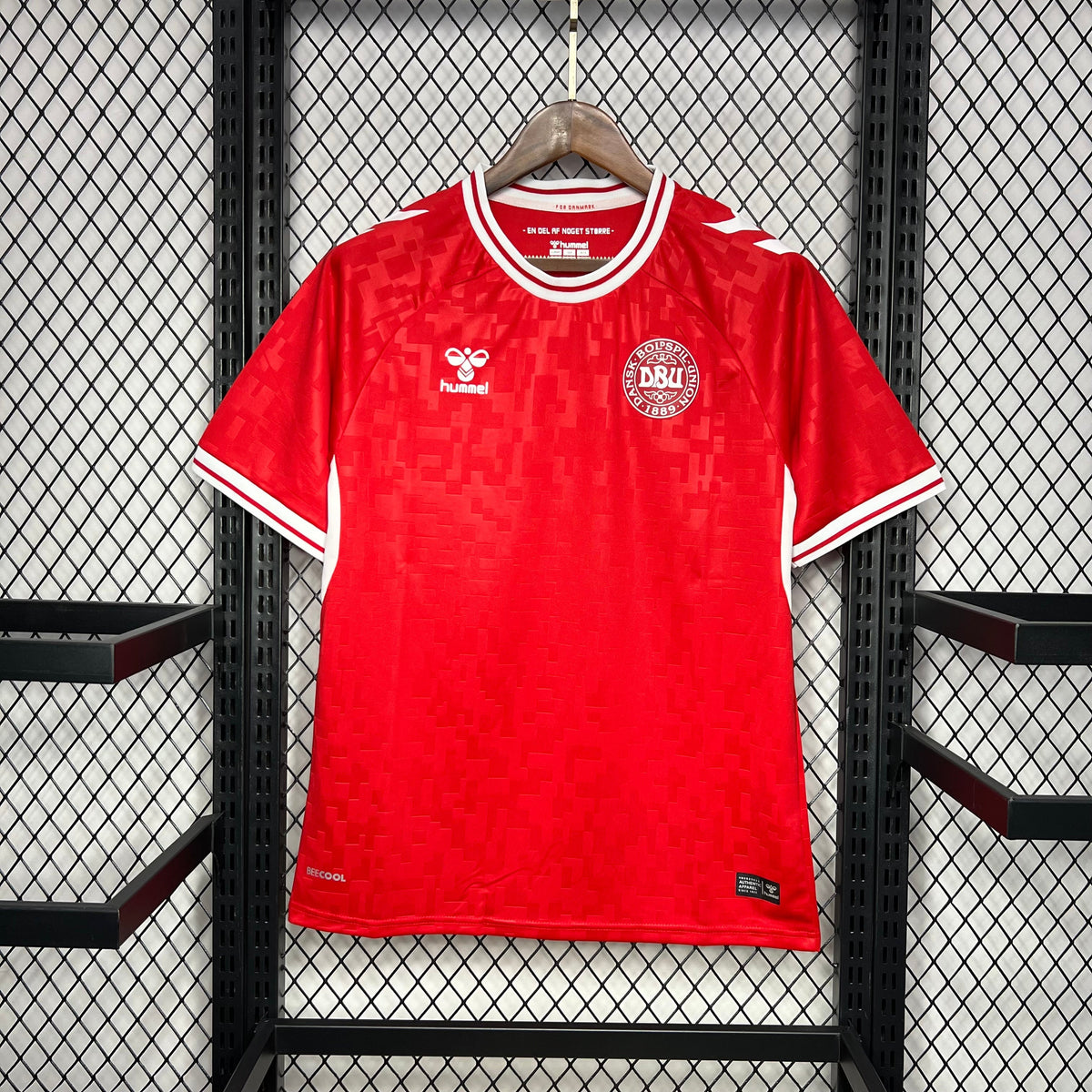 Camisa Dinamarca Home 24/25 - (Torcedor) Masculina