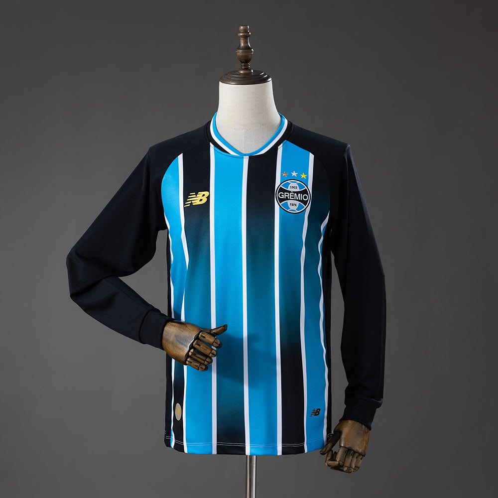 Camisa Grêmio 2026 Home - (Torcedor) Manga Longa