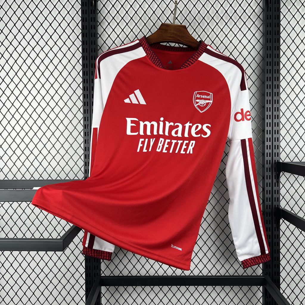 Camisa Arsenal 26/27 Home - (Torcedor) Manga Longa