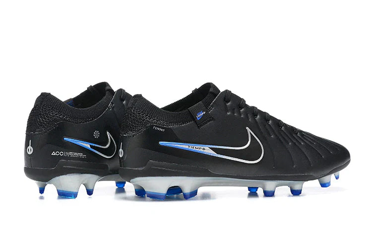 Chuteira Nike Tiempo Legend 10 FG - Preta e Azul - Shadow Pack
