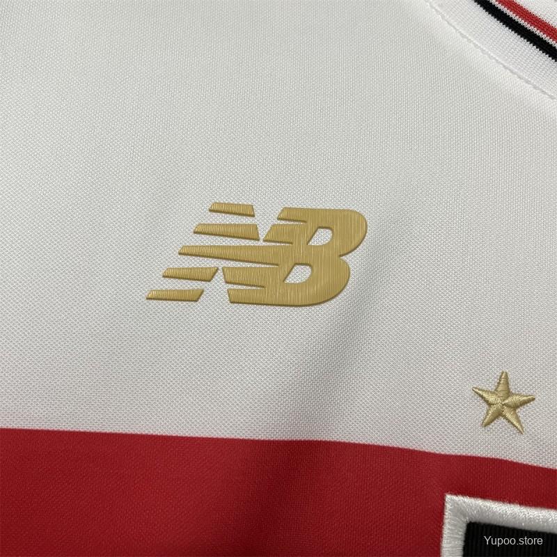 Camisa São Paulo 2025 Home (Todos os Patrocínios) - (Torcedor)