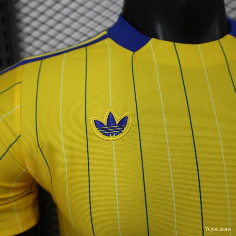 Camisa Leeds United 25/26 Terrace Icons - (Jogador)