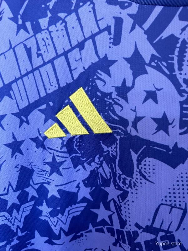 Camisa Tigres UANL 24/25 Pré-Jogo (DC Comics) - (Torcedor)