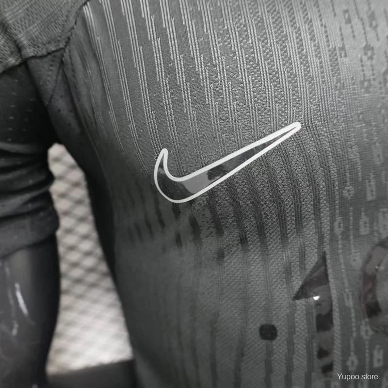 Camisa Al-Ittihad 25/26 Aniversário 97 Anos All Black - (Jogador)