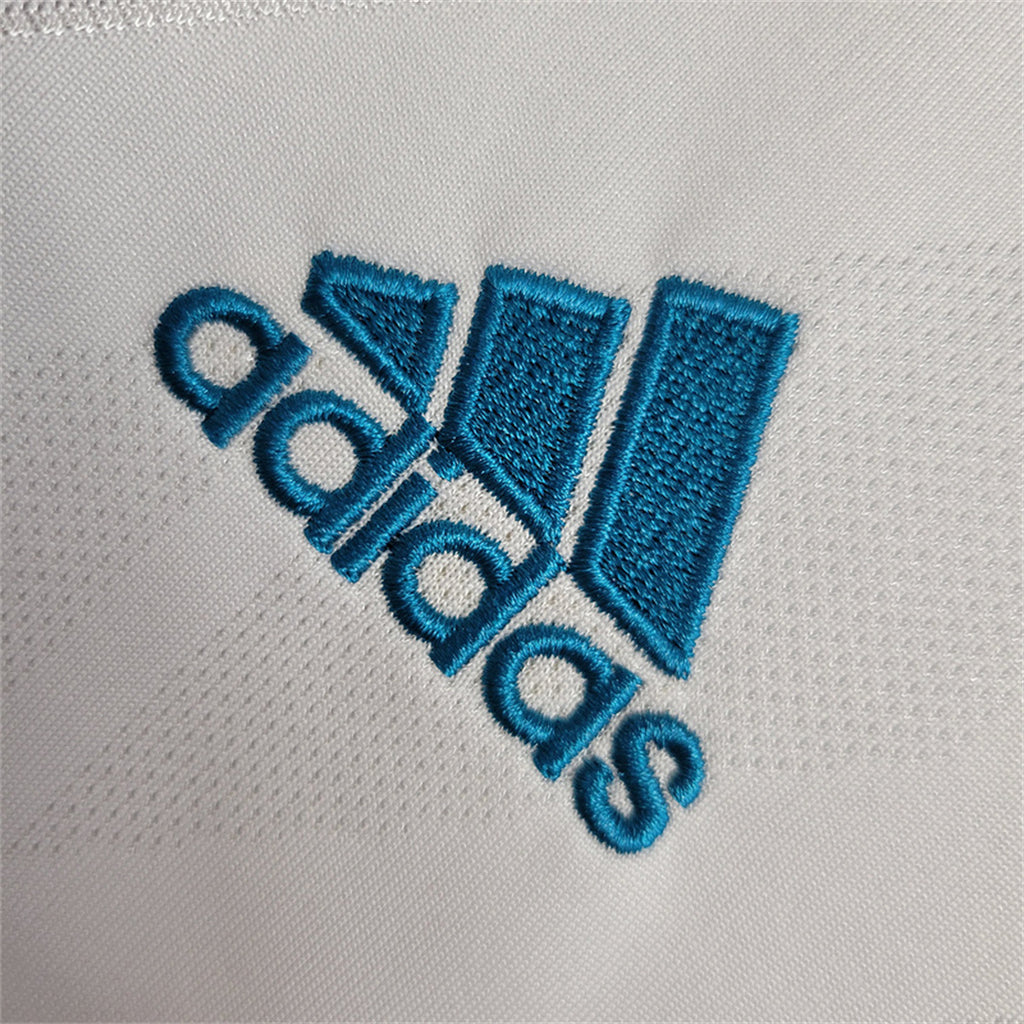 Camisa Real Madrid 17/18 Home - (Retrô) Manga Longa