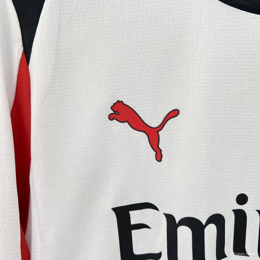 Camisa Milan 25/26 Away - (Torcedor) Manga Longa