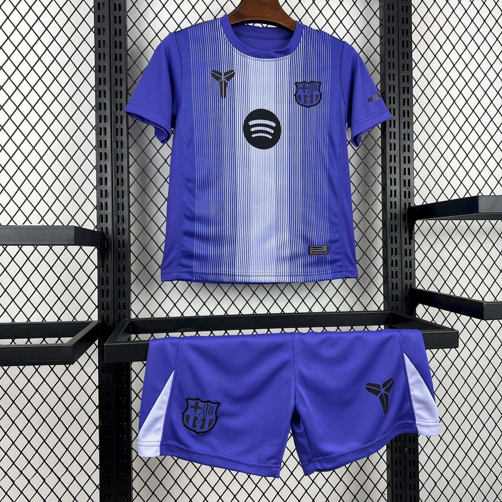 Kit Infantil Barcelona 25/26 Goleiro Away